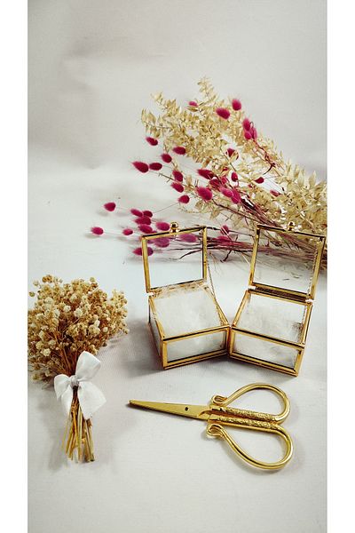 Basic Creation Luxus-Ringhalter – Gold-Worttablett – Accessoire – Individuell