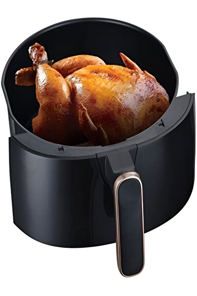 Kiwi Kaf-5535 Air Fryer 5 Lt - Oil-Free Black Fryer