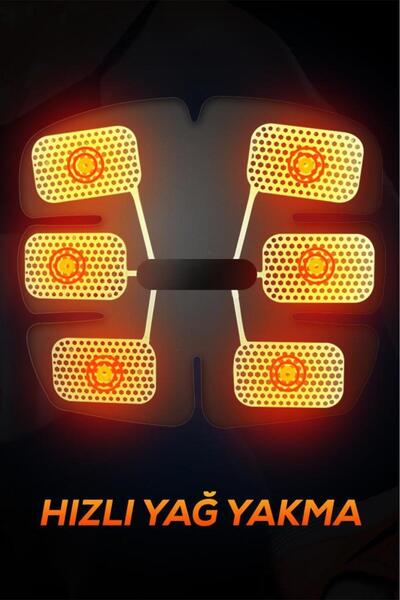 DEMPOWER 6 Modlu Karın Kası ve Kas Geliştirici EMS Cihazı - Taşınabilir, Yağ Yakıcı, Vücut Şekillend