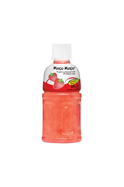 mogumogu Mogu Mogu Strawberry Flavored Drink with Nata de Coco 320ml