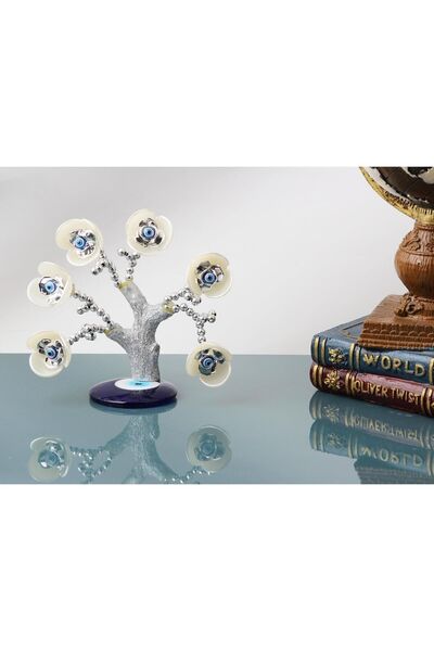 e-life shop Feng Shui Nazar Boncuğu Çiçeği Hayat Ağacı Servet Çakra Şans Ağac...