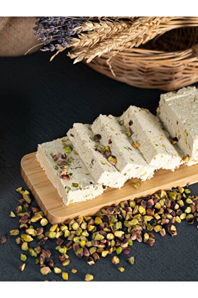 MENDOS Antep Fıstıklı Helva 700 gr ( Yerli Fethiye Tahininden )