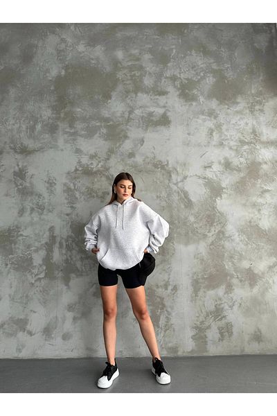 ZF BUTİK 3-Garn-Sweatshirt mit Kapuze