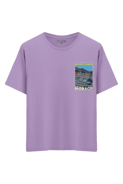 Mounte Bianca Unisex Monako - Oversize kroj T-shirt
