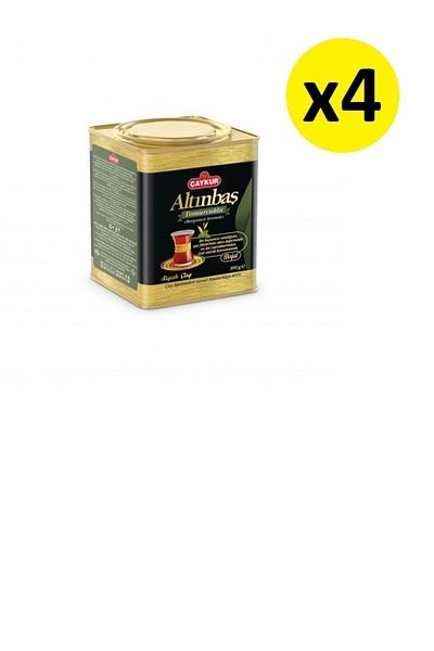 Çaykur Altınbaş Bergamot (BUTTURCUK) 100 gr Tin 4 X Pieces