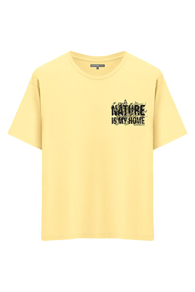 Mounte Bianca Unisex Moj dom - Oversize kroj T-shirt