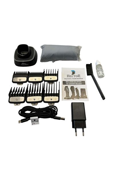 Hector MonsterX Professional Tıraş Makinesi Füme