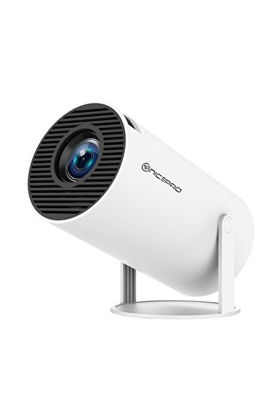 NPO NP315Plus 4K Android11 BT5.0 Wifi6 200ANSI Lümen IOS/Android Taşınabilir Akıllı LED Projeksiyon