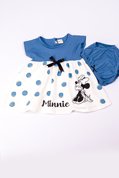 HÇM Minnie Mouse Print Girls' Dress - Polka Dot, Print, B3 Model