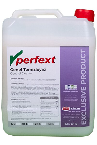 Genel Temizleyici Beyaz Sabun Kokulu 5L