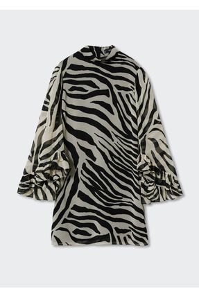 Mango zebra jumper on sale
