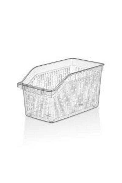 Merdem Refrigerator Basket In-Cabinet Organizer Basket Organizer Transparent 5 Pieces