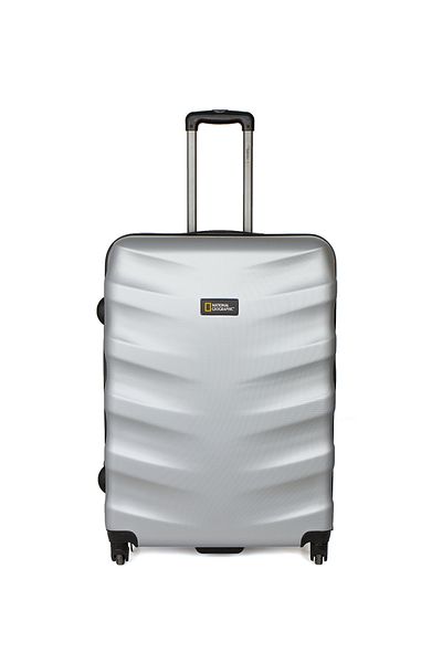 NATIONAL GEOGRAPHIC Arete ABS Hard Case Large Check-In Silver