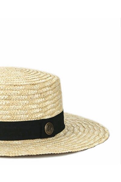 G.ÖNAL Γυναικείο ψάθινο καπέλο μεσαίου μεγέθους