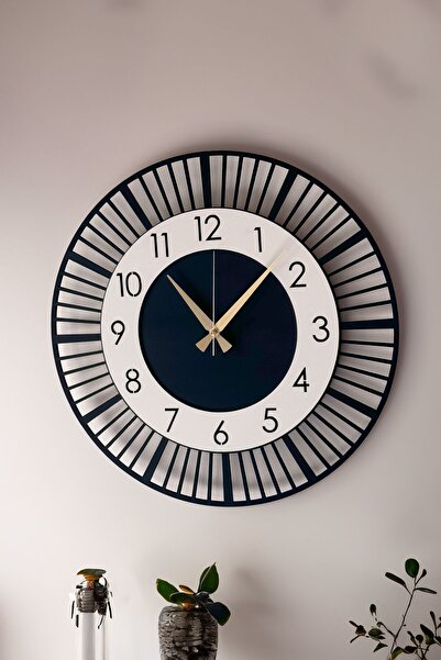 Decorative New Modern Nunki Wooden Wall Clock 48 cm