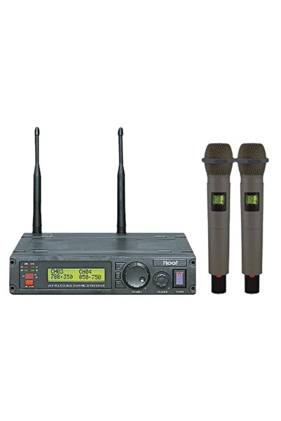 ROOF R1200-uhf-2 El Telsiz Mıkrofon