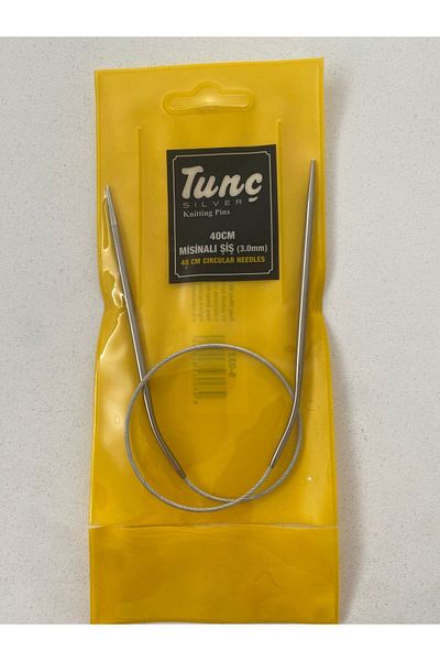 Tunç Çadır Silver 40 cm Line Skewer 3.0 mm