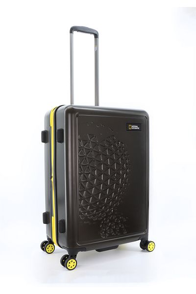 NATIONAL GEOGRAPHIC Globe Medium Check-In Luggage Suitcase Khaki