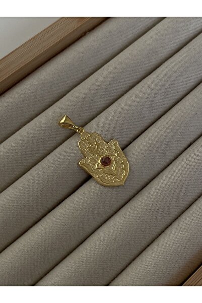 Sade Accessory Turmalin Taşlı Vintage Fatma Ana Eli Kolye Ucu