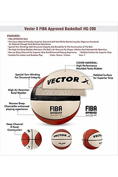 Vector X HG-200 FIBA Approved Basketball