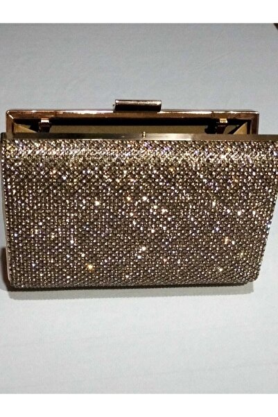 Şarra Gossi Βραδινή τσάντα φόρεμα Χρυσή τσάντα βραδινή τσάντα Clutch χαρτοφυλάκιο χρυσών τσαντών