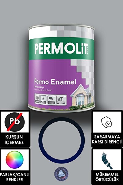 Permolit Permo Enamel Sentetik Yağlı Boya -alüminyum-ahşap-demir-metal- 0,25 ...