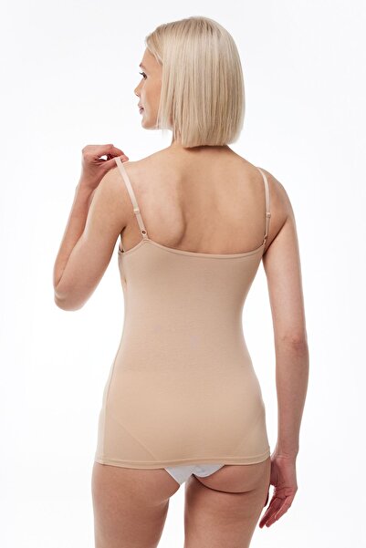 Malabadi Modal γυναικείο εσώρουχο με ρυθμιζόμενο λουράκι χρώματος δέρματος 824