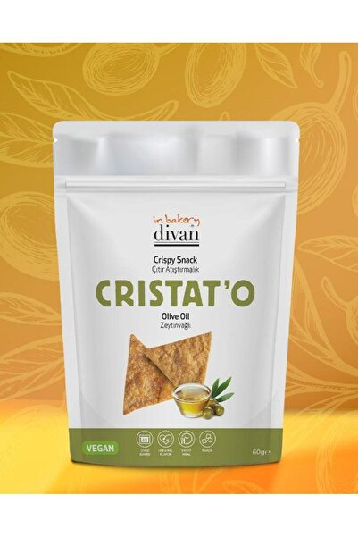 In Bakery By Divan CRISTAT'O Zeytinyağlı Çıtır Atıştırmalık 60g