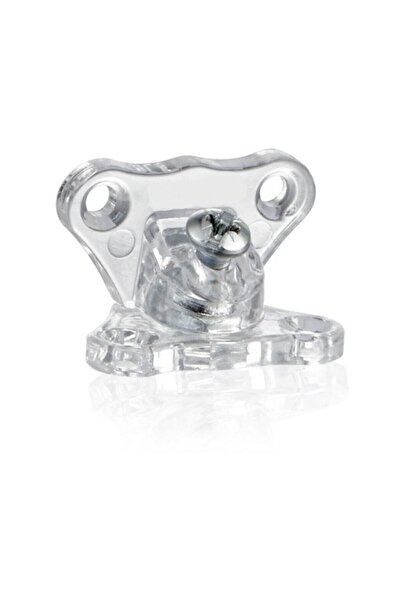 BEYAX Şeffaf Açılı Çektirme Köşe Kelebek T Bağlantı 10 Adet ve Vida