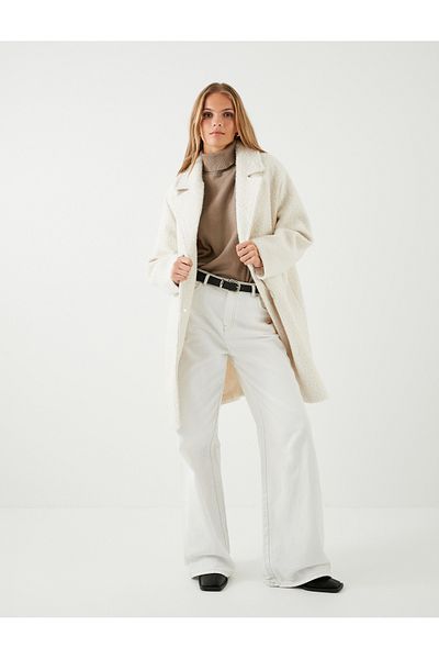 Koton Ecru-Mantel für Damen