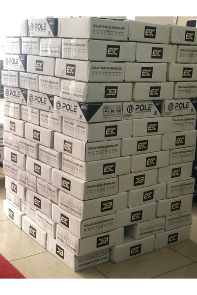 Ulaş Hırdavat Dolap Askı Elemanı ( 10 Adet )
