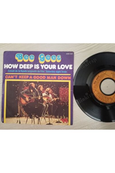 Bee Gees - How Deep Is Your Love - 1977 Fransa Basım
