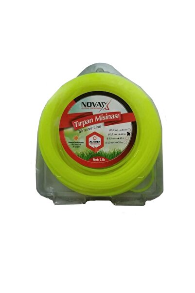 Novax Tırpan Misina Altıgen 3.3 Mm 45mt.