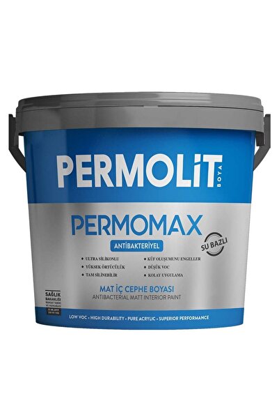 Permolit Permomax Antibakteriyel Silikonlu Mat Iç Cephe Boyası
