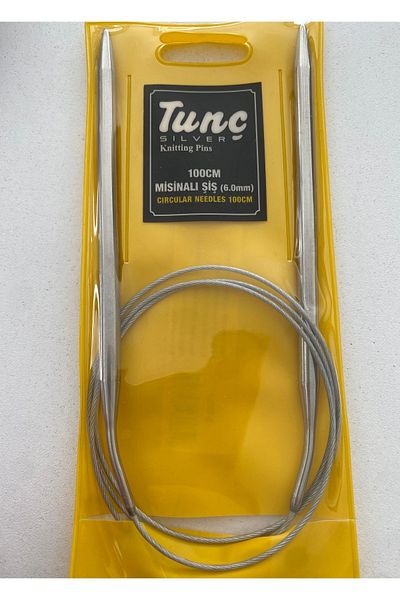 Tunç Çadır Silver Line Skewer 100 cm 6.0 mm