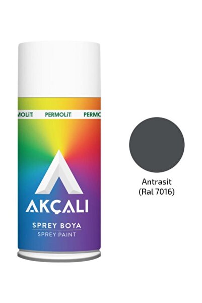 Akçalı Ral 7016 400 ml Antrasit Sprey Boya