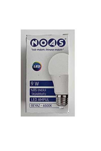 Noas Led Noas 9w Tasarruflu Led Ampul 10 Adet