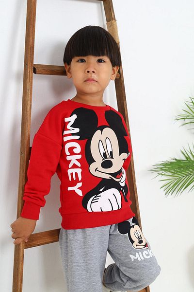 My Kids Wear Unhardered 100% Cotton Set for Boy - Three Thread