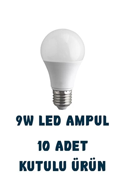 Noas Led Noas 9w Tasarruflu Led Ampul 10 Adet