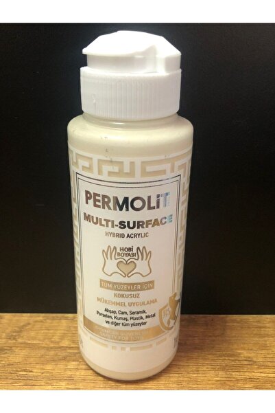 Permolit Multi-surface Akrilik Hobi Boyası 120 Ml Cam-plastik-taş-ahşap-tuval...