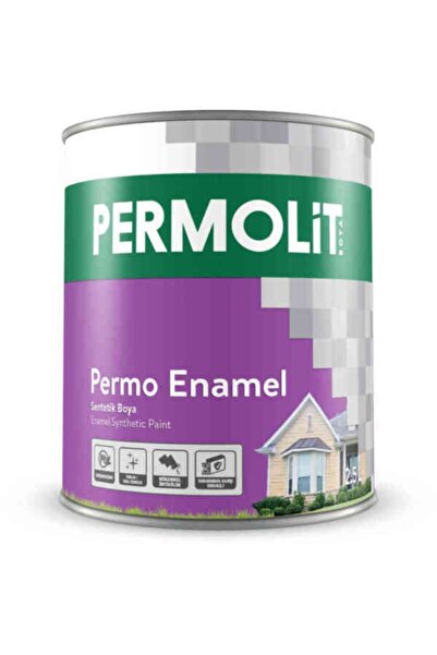 Permolit Permo Enamel Sentetik Yağlı Boya Koyu Kahve 0,75 Lt