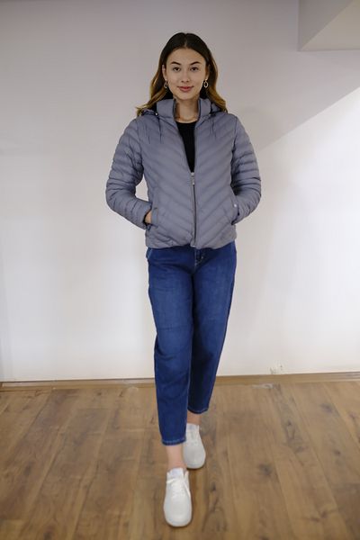 dörtelle Jaklin Women's Slimfit Jacket - Snap Pocket and Removable Hood