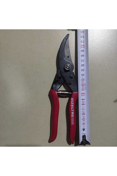 İzeltaş Izeltasch Bag Pruning Scissors - 230 mm Closed, Long Cut and Quality Isolated Sharp Long Life Scissors