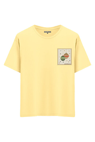 Mounte Bianca Unisex novogodišnje lopte - Oversize kroj T-shirt