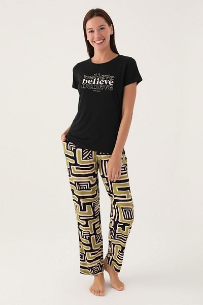 Pierre Cardin 8817 Believe γυναικείο κοντομάνικο σετ πιτζάμες