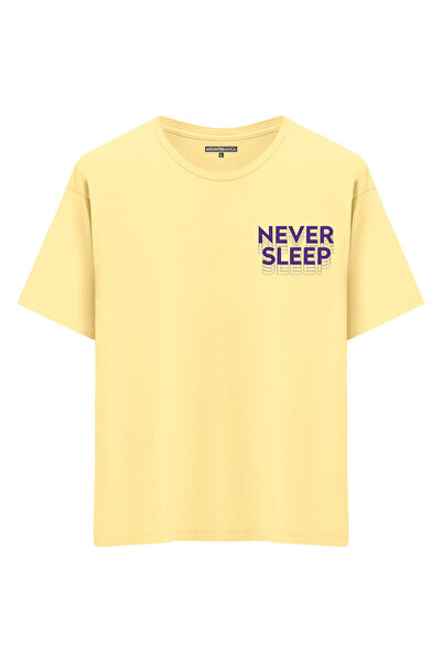 Mounte Bianca Unisex Nikada ne spavaj - Oversize kroj T-shirt