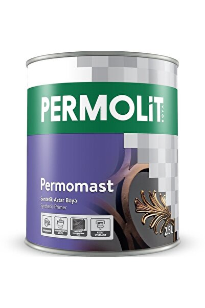 Permolit Permomast Beyaz Sentetik Astar Boya 0.75 Lt.