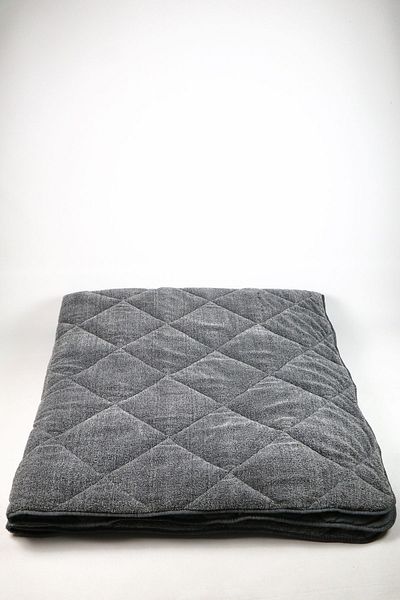 Misev Gray Welsoft Single Quilt