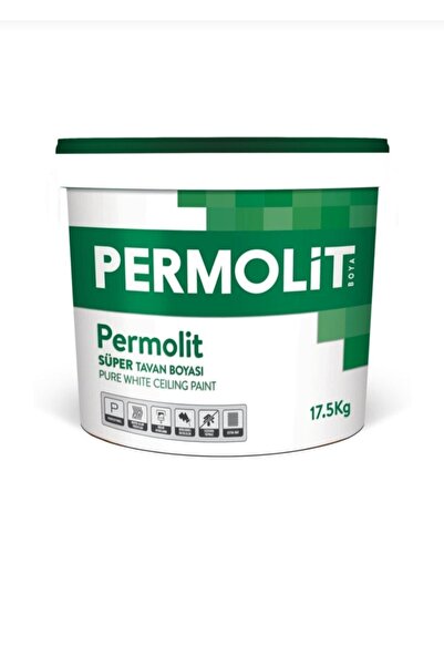 Permolit Süper Tavan Boyası 17.5 Kg 1 Adet