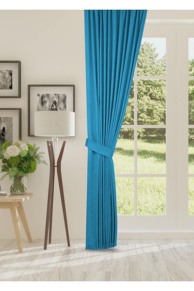 cheap's home Pleated Background Honeycomb Textured Velvet - 1x2.5 (PETROL)